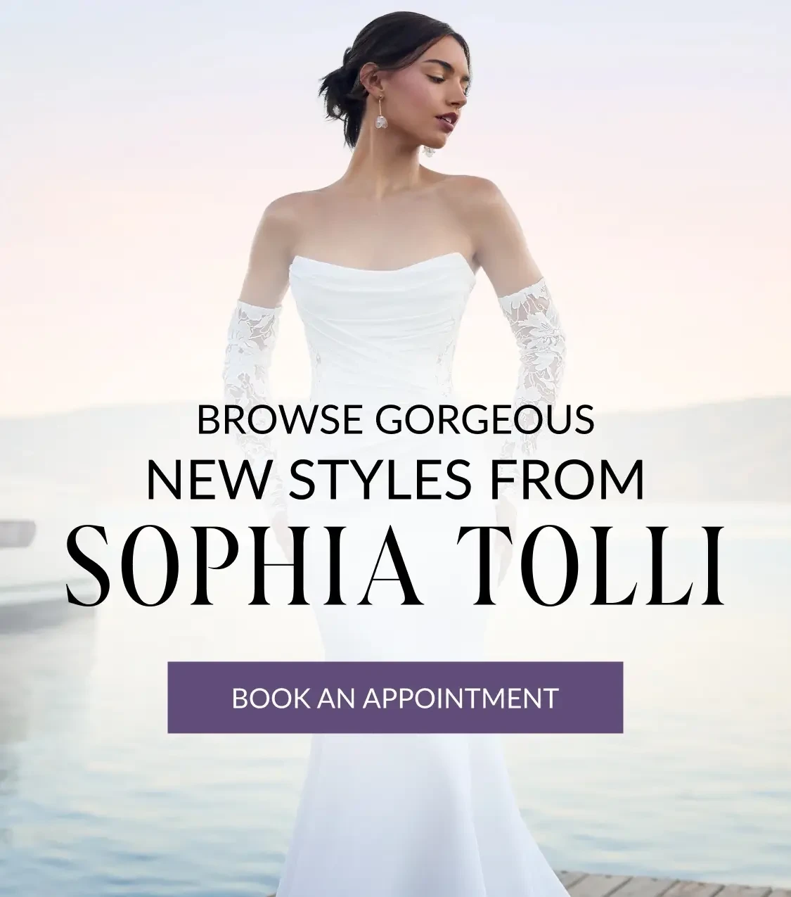 Sophia Tolli wedding dresses at Bridal Novias